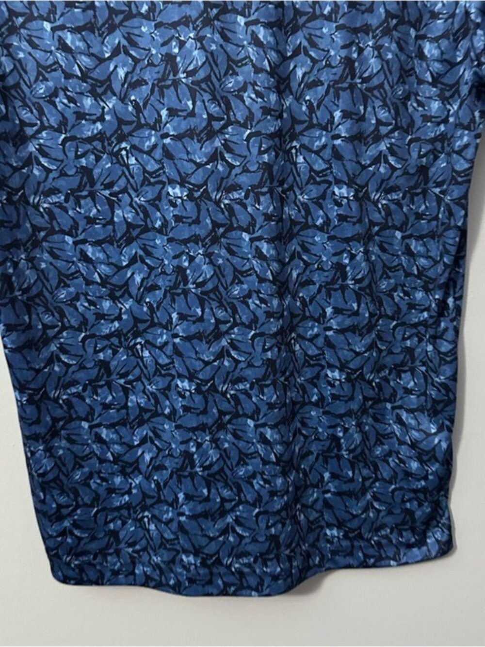 PGA Tour Pro Series Blue Print Golf Polo Men’s M Athletic Fit Athleisure - Picture 5 of 11